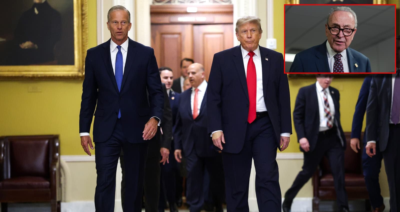 Senate Minority Leader CHUCK SCHUMER LOSES! — Senate Will Pass It - President Trump Gets His Way