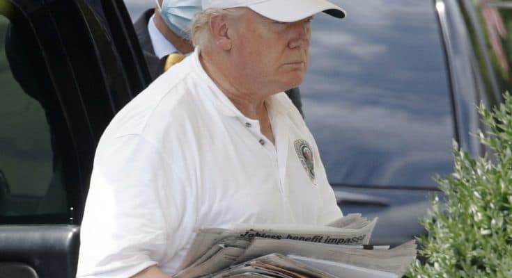 Late-Night Sighting: Trump Spotted With Mysterious Item……