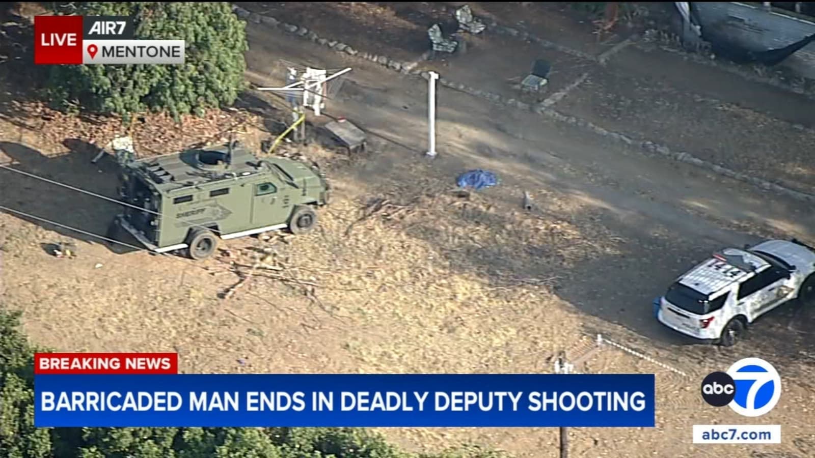 Deputies shoot and kill armed suspect who allegedly fired at SoCal Edison crew in Mentone