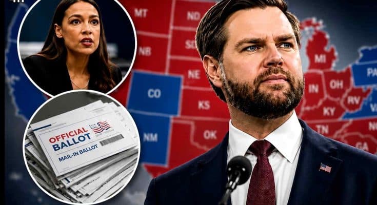AI Predicts Winner Of 2028 Race Between JD Vance, Ocasio-Cortez