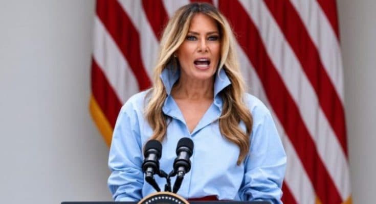 Melania Trump Delights White House Crowd With Major Announcement